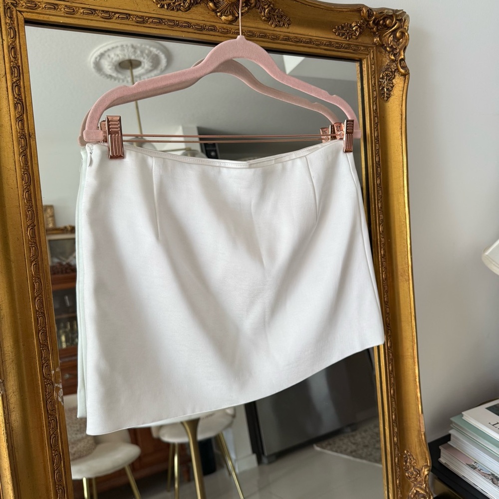 ZARA White Mini Skirt - Picture 7 of 10